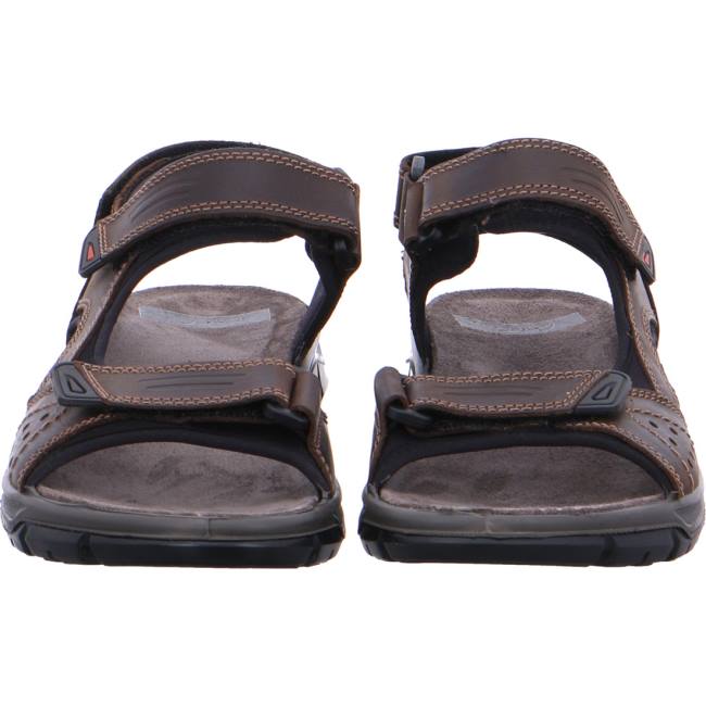 Ara Shoes Lucca Moro Men's Sandals Brown | ARA167TLE