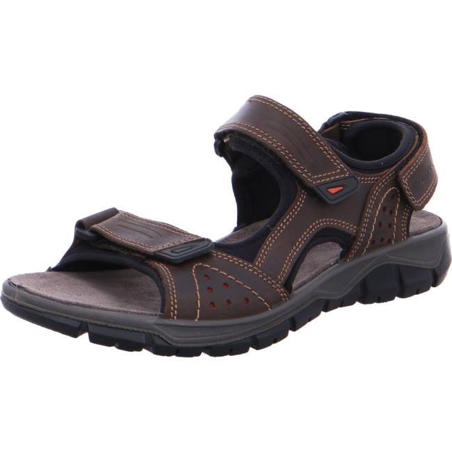 Ara Shoes Lucca Moro Men\'s Sandals Brown | ARA167TLE