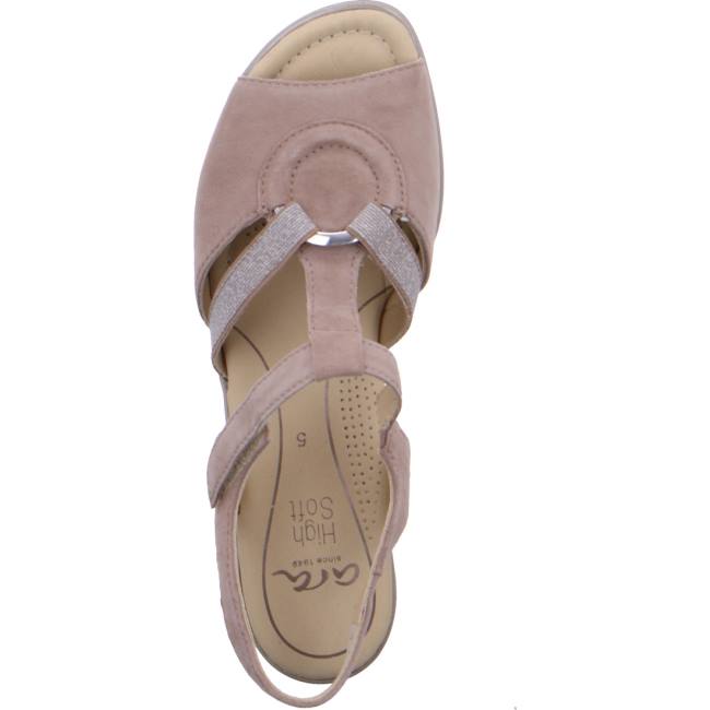 Ara Shoes Lugano Taupe Women's Sandals Beige | ARA034MKF