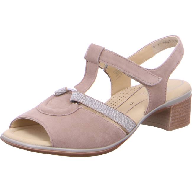 Ara Shoes Lugano Taupe Women\'s Sandals Beige | ARA034MKF