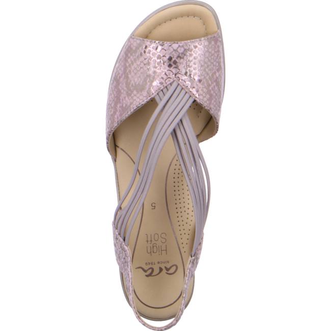 Ara Shoes Lugano Women's Sandals Beige | ARA364DXQ