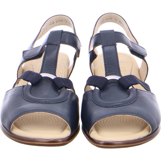 Ara Shoes Lugano Women's Sandals Blue | ARA678DGP