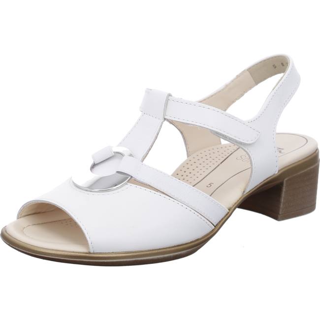 Ara Shoes Lugano Women\'s Sandals White | ARA742SDV