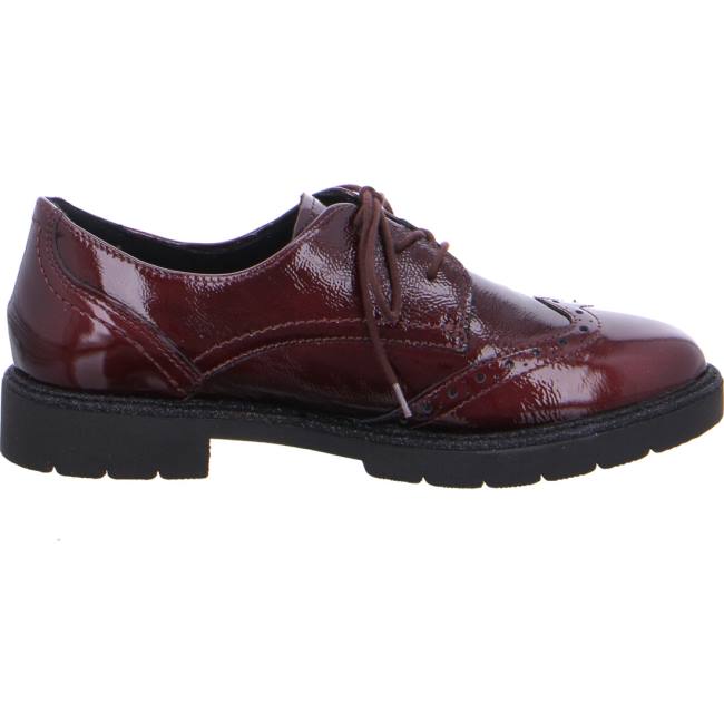 Ara Shoes Manchester Women's Lace Up Shoes Red | ARA251VXK