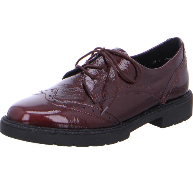 Ara Shoes Manchester Women\'s Lace Up Shoes Red | ARA251VXK