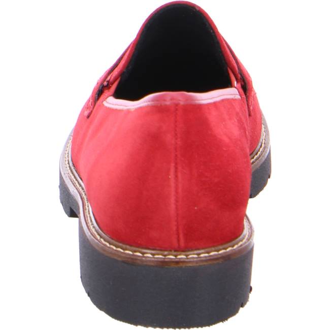 Ara Shoes Manchester Women's Loafers Red | ARA354ZOM