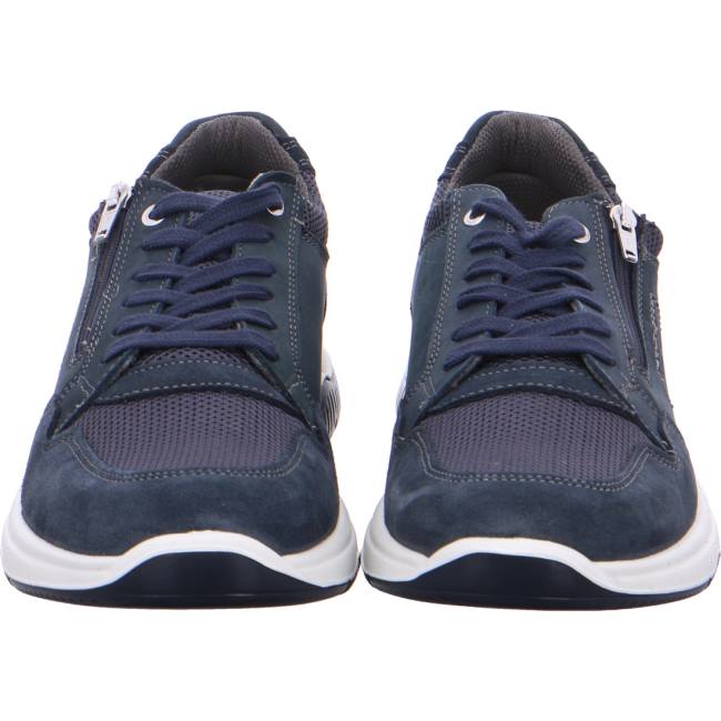 Ara Shoes Marco Men's Trainers Blue | ARA263FKO