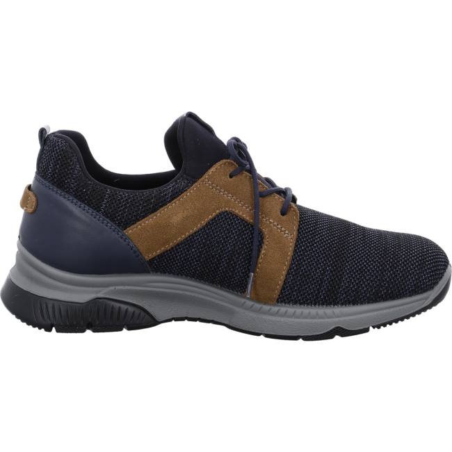 Ara Shoes Marco Men's Trainers Blue | ARA392ASX