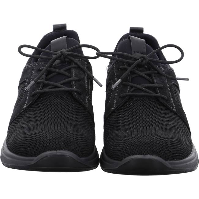 Ara Shoes Marco Nero Men's Trainers Black | ARA175WTQ