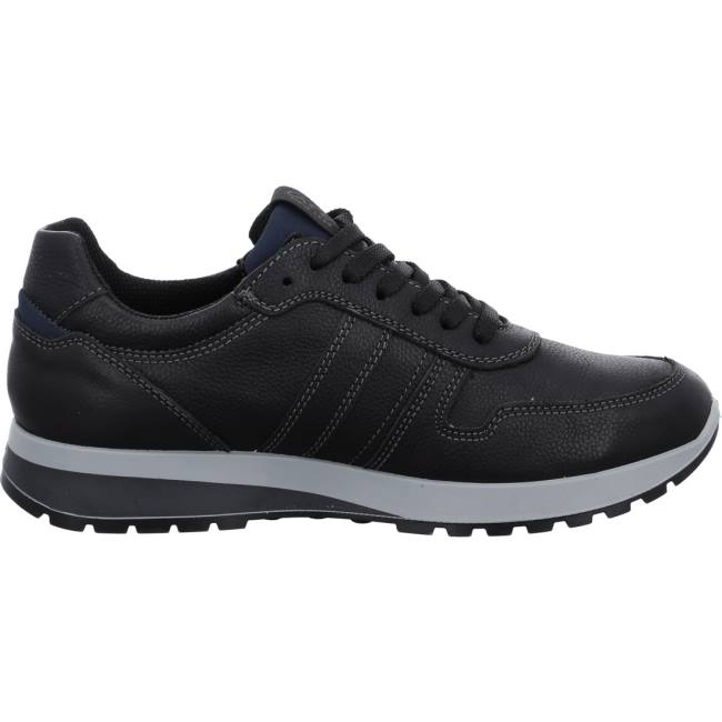 Ara Shoes Matteo Men's Trainers Black | ARA170TYI