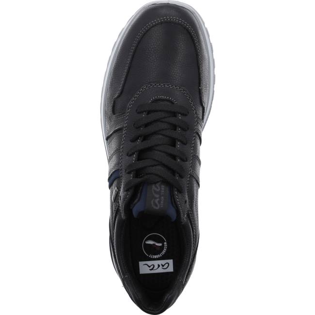 Ara Shoes Matteo Men's Trainers Black | ARA170TYI