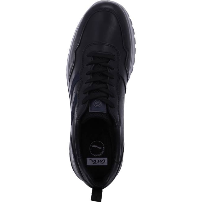 Ara Shoes Matteo Men's Trainers Black | ARA970UAV