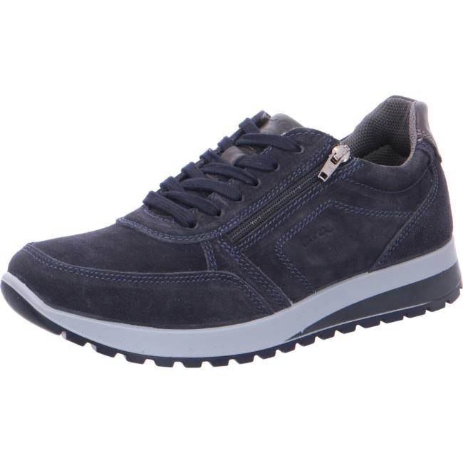 Ara Shoes Matteo Men\'s Trainers Blue | ARA402DAG