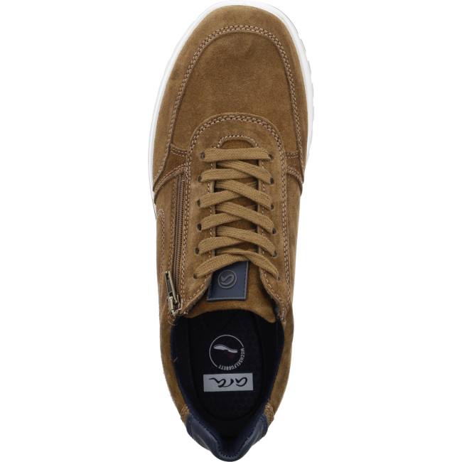 Ara Shoes Matteo Tabac Men's Trainers Brown | ARA063WUC