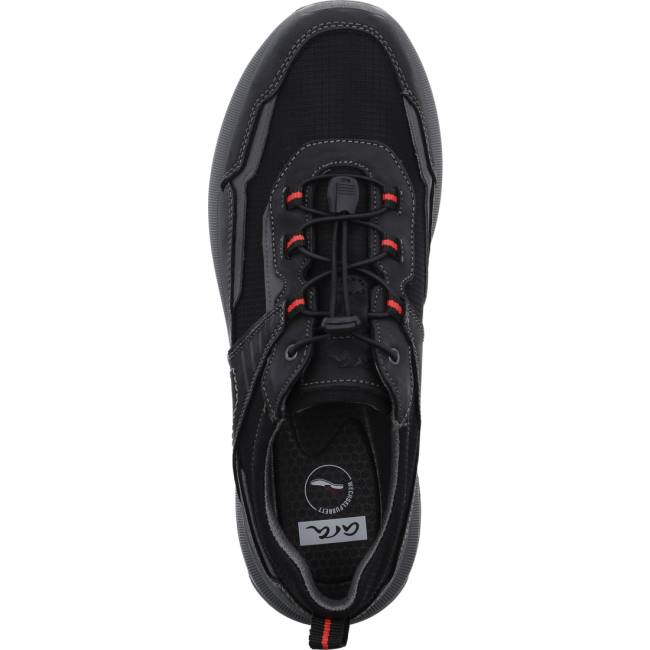 Ara Shoes Mauro Men's Trainers Black | ARA247XGC