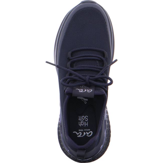 Ara Shoes Maya Dark Women's Trainers Blue | ARA714FKP