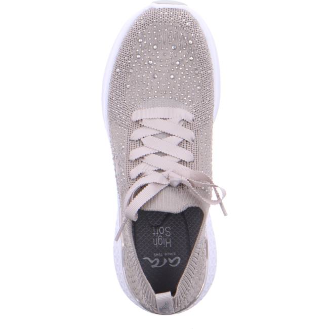 Ara Shoes Maya Oyster Women's Trainers Grey | ARA720SCJ