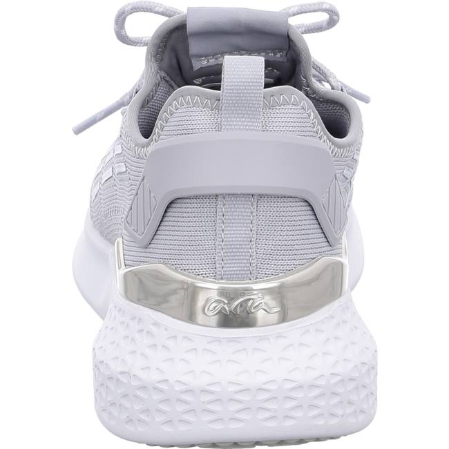 Ara Shoes Maya Pebble Silver Women's Trainers Grey | ARA591BDW