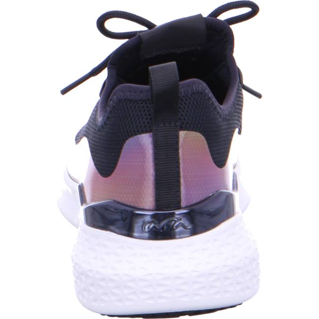 Ara Shoes Maya Rainbow Women's Trainers Navy / White | ARA839NGB