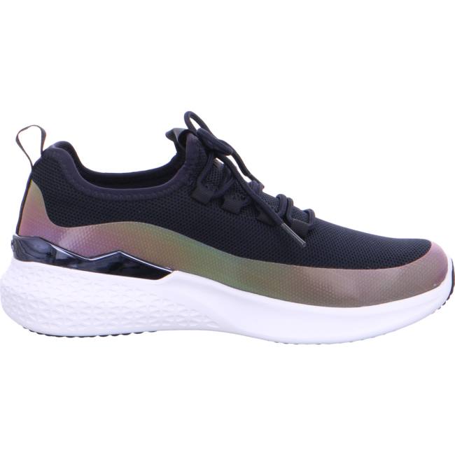 Ara Shoes Maya Rainbow Women's Trainers Navy / White | ARA839NGB