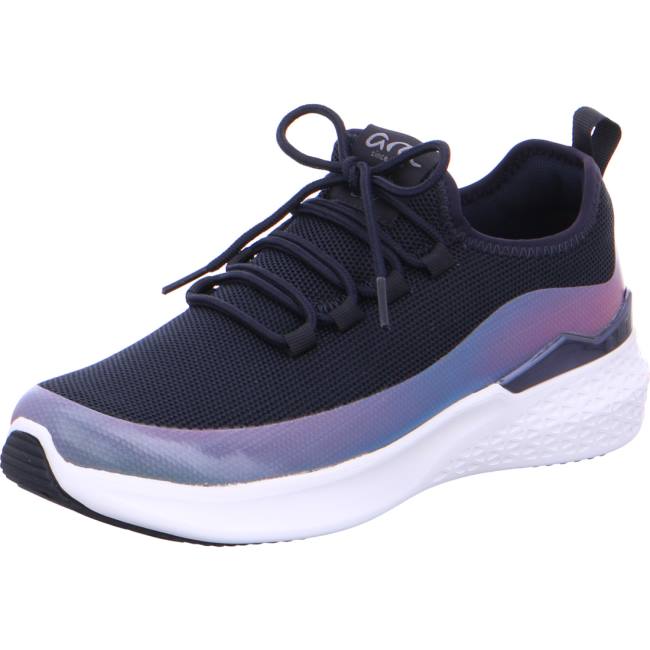 Ara Shoes Maya Rainbow Women\'s Trainers Navy / White | ARA839NGB