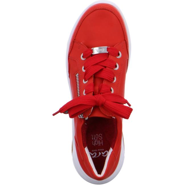 Ara Shoes Miami Flame Women's Trainers Red | ARA703NPX