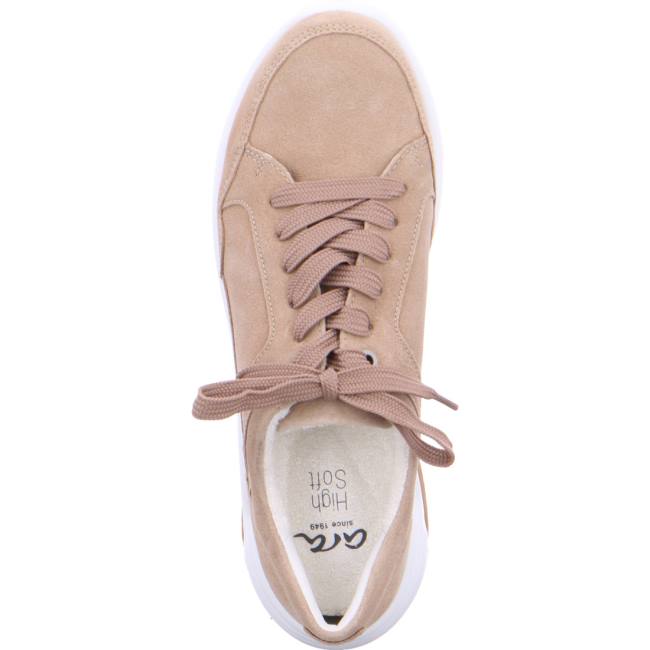 Ara Shoes Miami Sand Women's Trainers Beige | ARA360REP