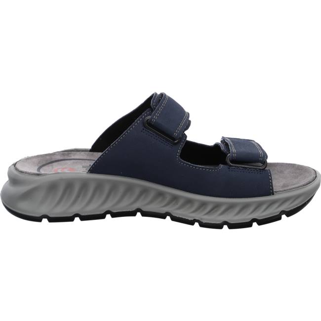 Ara Shoes Mules Elias Men's Sandals Blue | ARA326KHU