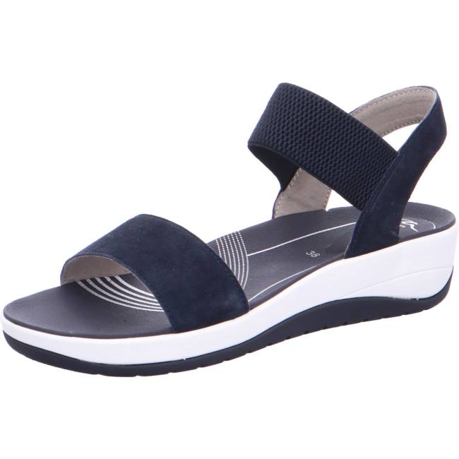 Ara Shoes Napoli Women\'s Sandals Blue | ARA057NHB