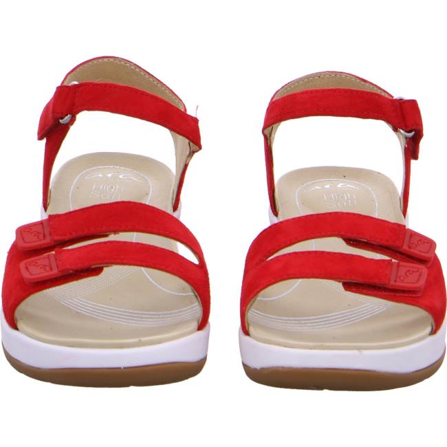 Ara Shoes Napoli Women's Sandals Red | ARA428GXY