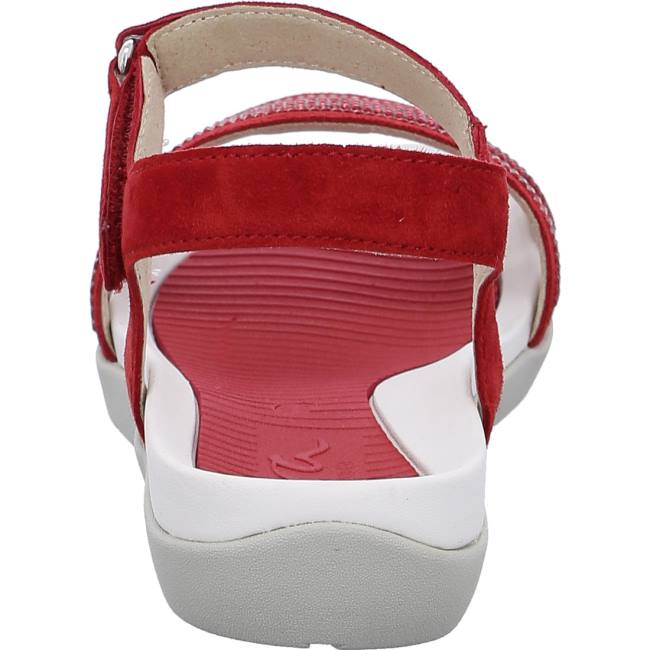 Ara Shoes Nepal Campari Women's Sandals Red | ARA243OQS