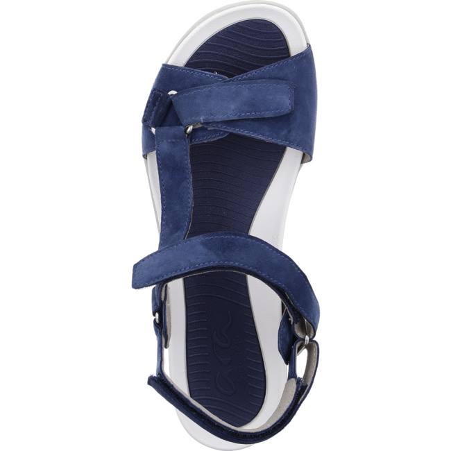 Ara Shoes Nepal Indigo Women's Sandals Blue | ARA754TEK