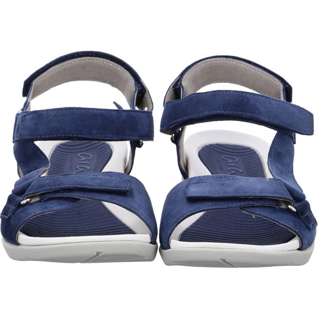 Ara Shoes Nepal Indigo Women's Sandals Blue | ARA754TEK