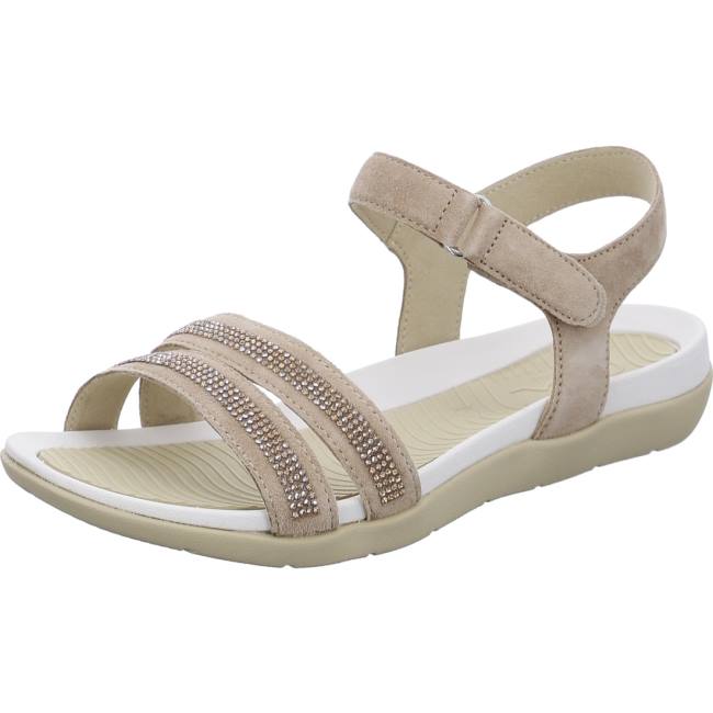 Ara Shoes Nepal Sand Women\'s Sandals Beige | ARA865LZY