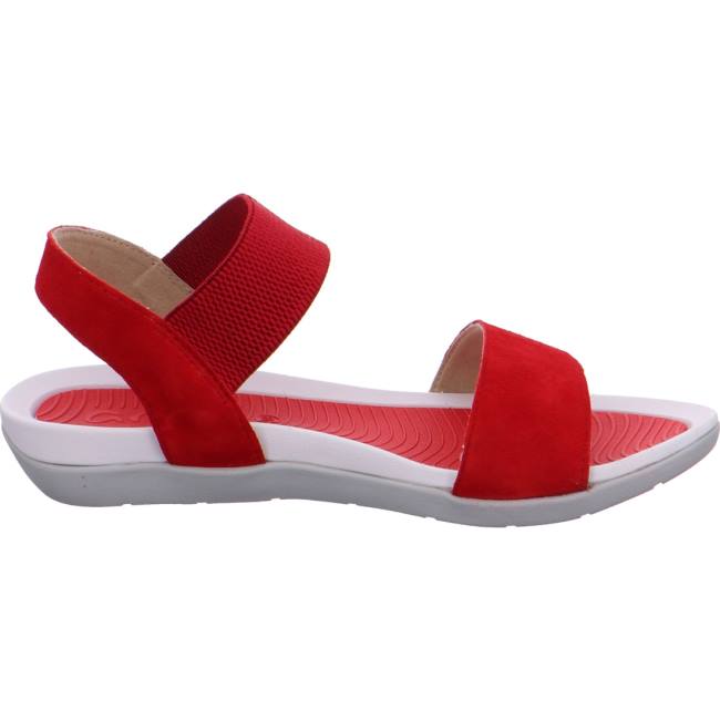 Ara Shoes Nepal Women's Sandals Red | ARA763QLX