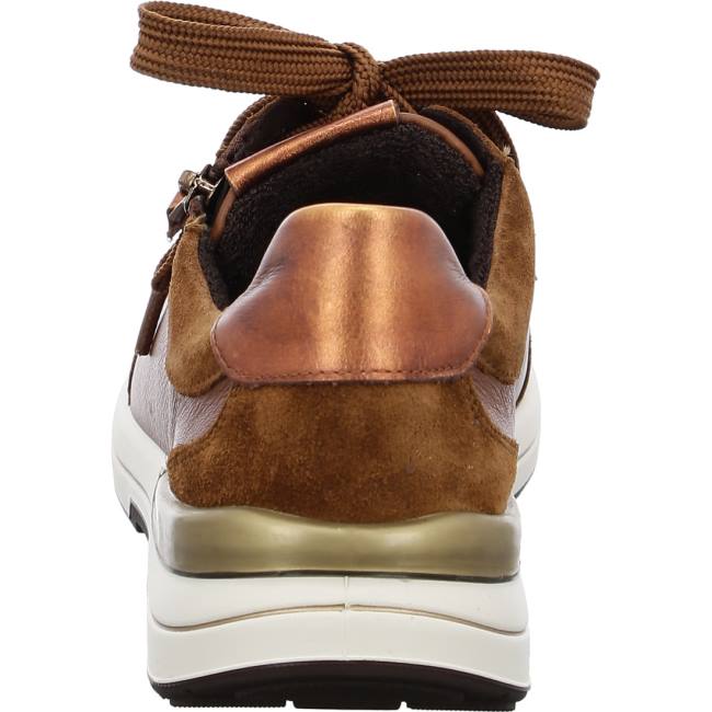 Ara Shoes Nnuts Cognac Women's Trainers Brown | ARA128EPA