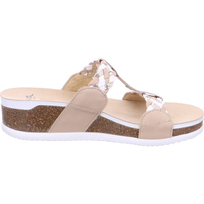 Ara Shoes Norderney Camel Women's Mules Beige | ARA213AQX