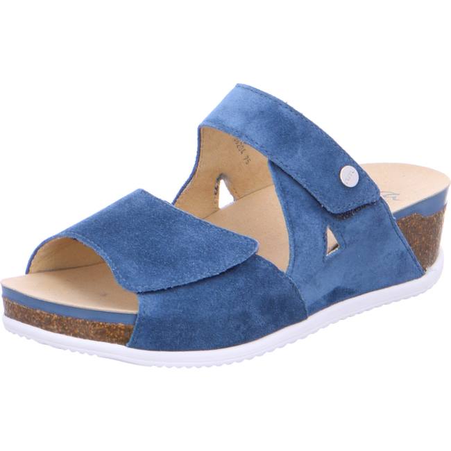 Ara Shoes Norderney Capri Women\'s Mules Blue | ARA801IRP