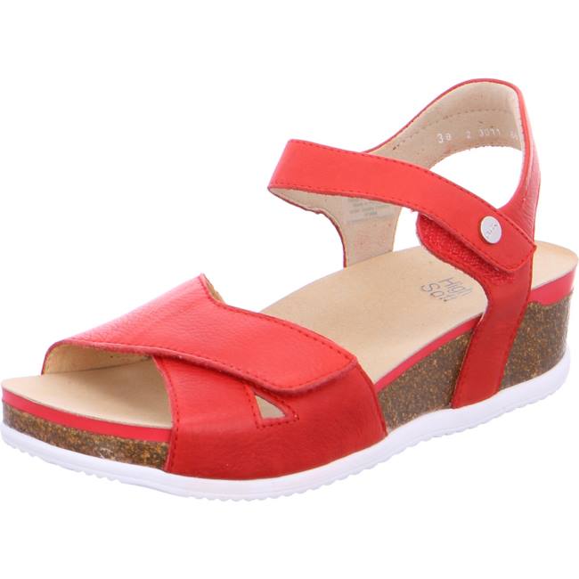 Ara Shoes Norderney Flame Women\'s Sandals Red | ARA205MFJ