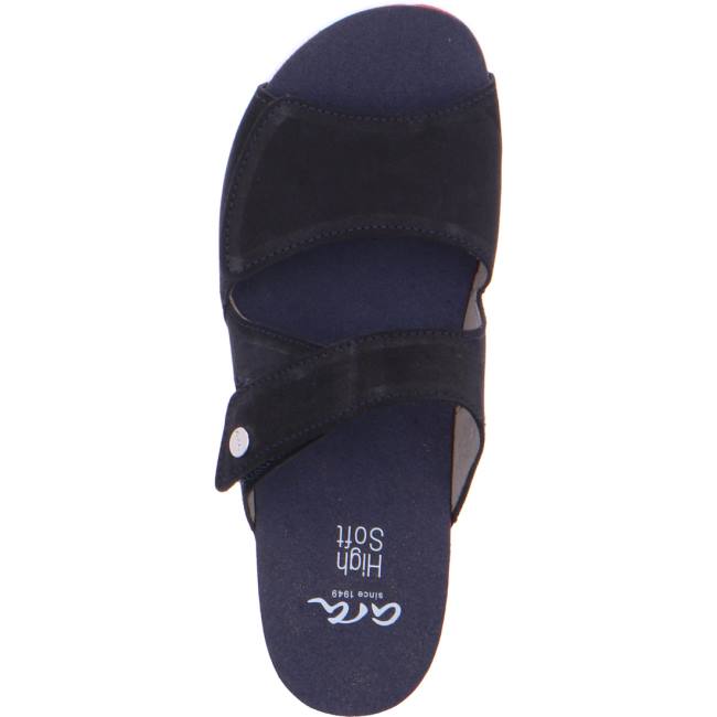 Ara Shoes Norderney Women's Mules Blue | ARA520NBU