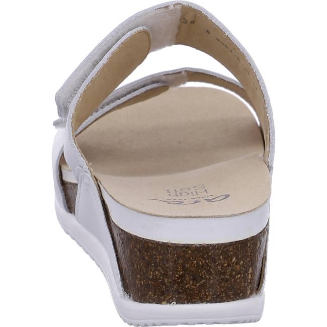 Ara Shoes Norderney Women's Mules White | ARA354ZWF