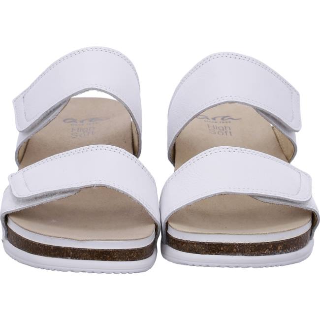 Ara Shoes Norderney Women's Mules White | ARA354ZWF