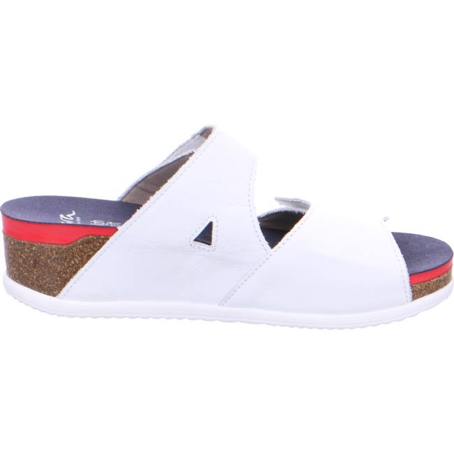 Ara Shoes Norderney Women's Mules White | ARA892DIZ