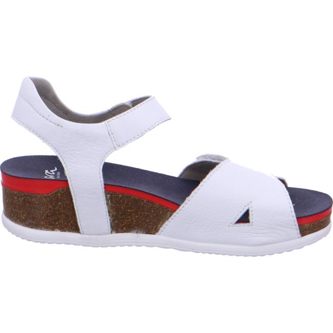 Ara Shoes Norderney Women's Sandals White | ARA956SQC