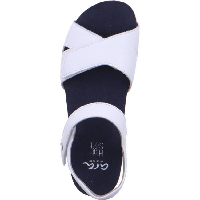 Ara Shoes Norderney Women's Sandals White | ARA956SQC