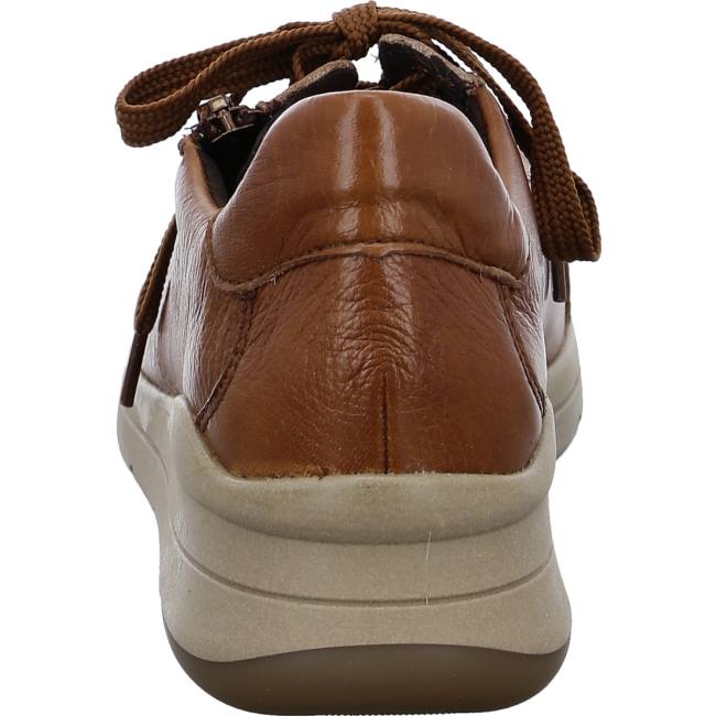 Ara Shoes Osaka Cognac Women's Trainers Brown | ARA058OQX