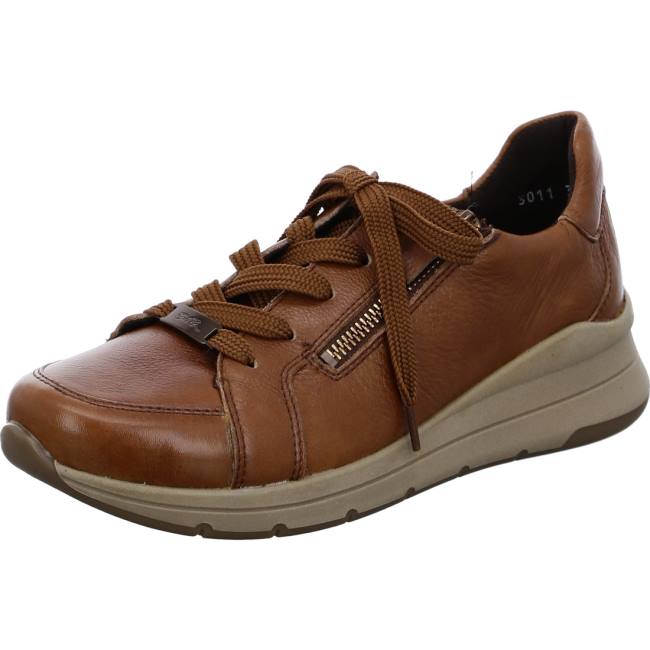 Ara Shoes Osaka Cognac Women\'s Trainers Brown | ARA058OQX