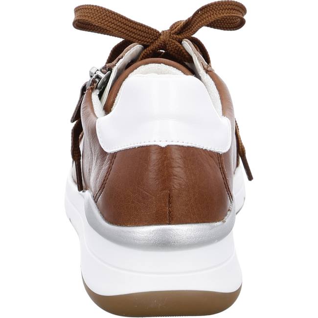 Ara Shoes Osaka Cognac Women's Trainers Brown | ARA819JXN