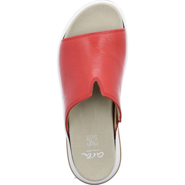 Ara Shoes Osaka Flame Women's Mules Red | ARA972EQB