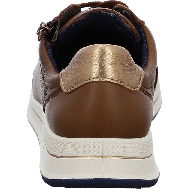 Ara Shoes Osaka Nuts Women's Trainers Brown | ARA401LAP